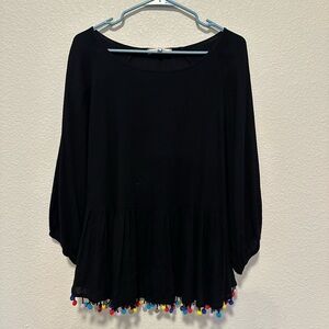 Anthropologie Pom Dipped Top by Eriali